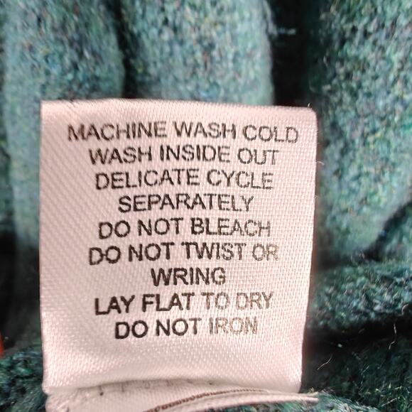 Witty Fox Green V-Neck Pullover Sweater Size L New With Tags - Picture 7 of 8